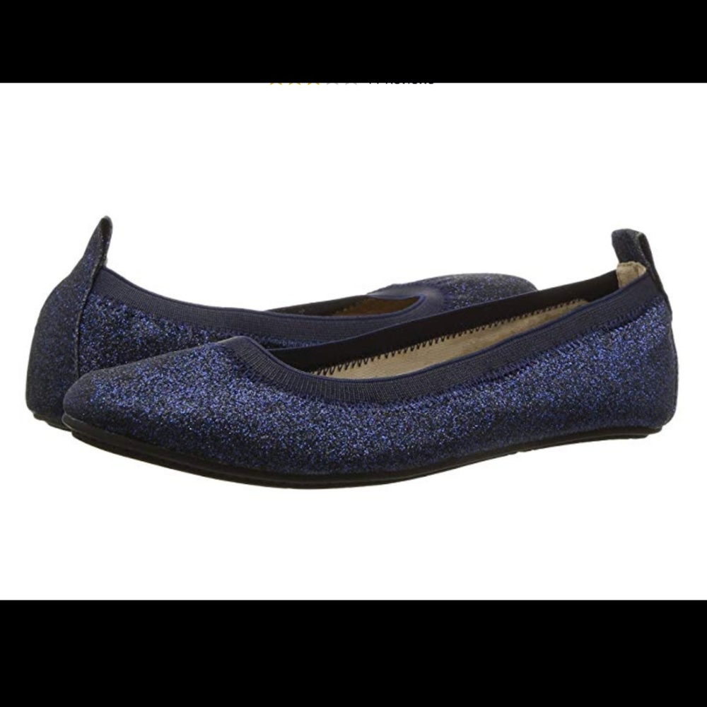 Yosi Samra Toddler Miss Samara Glitter Ballet Flat